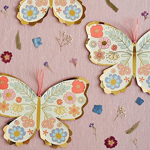 Meri Meri Floral Butterfly Placas