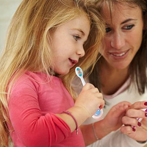 Vzdsddef gourd forma manual de silicone crianças escova de dentes cerdas macias cuidados limpeza pincel de dentes de dentes de dentes