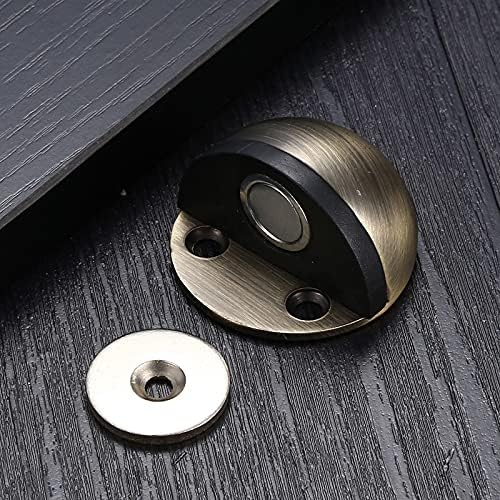 Molagem da porta do piso com rolha de porta em forma de semicírculo de ímãs, proteção de parede - rolha da porta magnética, bloqueador