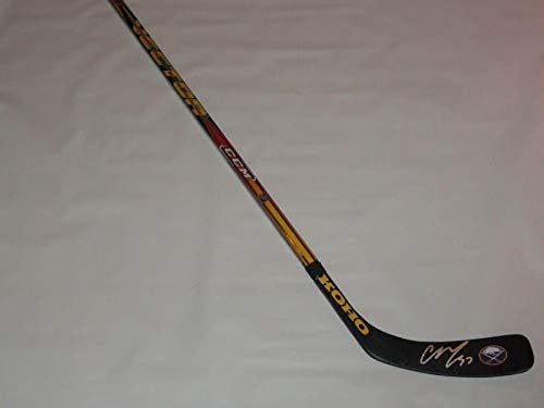 Casey Mittelstadt assinou hóquei búfalo Sabres autografado - Sticks NHL autografados