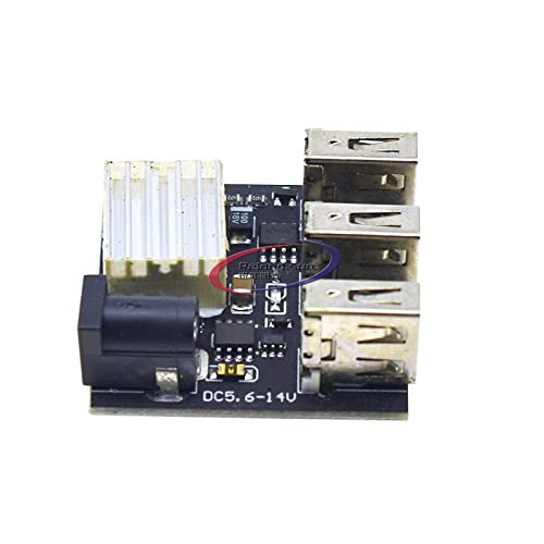 3 módulo de carregamento Mini USB DC-DC 9V/12V a 5V 8A Power Power Power Charger Board de buck Converter para Arduino