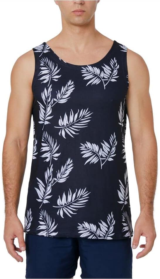 Ferriweel Mens Beach Tops Tops Summer Summer Quick Dry Sleevess Novelty Tee Sports Gym Trepherout T-Shirt