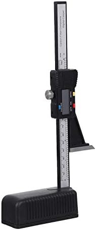 Doitool mini -mesa serra digital de altura eletrônica Altura de aço inoxidável altura de dial altura do medidor de alta precisão Abertura de profundidade com pés em pé De profundidade
