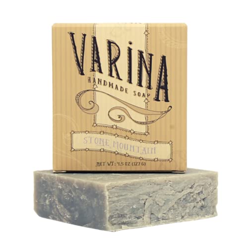 Sabão de barra de variedade de variedades de variedades de varina - limpeza suave para pele sensível, fresca - 10 pacote - experimente