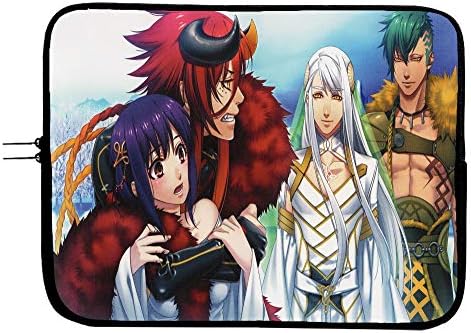 Kamigami no Asobi Anime Laptop Sleeve, impressionante capa de laptop de anime, laptop de uso diário e caixa de tablets