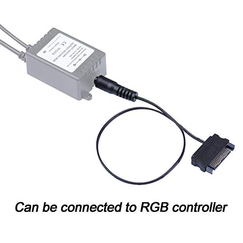 Conector SATA masculino DS para cabo de adaptador de plugue de 12V DC