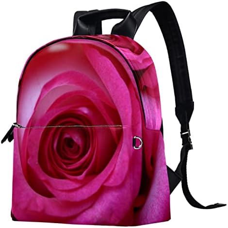 Tbouobt Leation Travel Mackpack Laptop Laptop Casual Mochila Para Mulheres Men, Rosa Rosa Flor