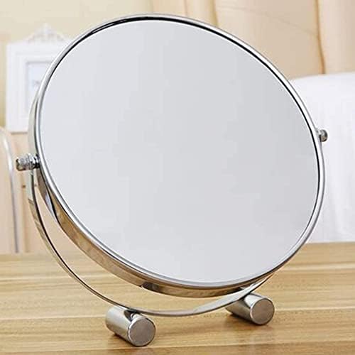 Viinice Makeup espelho espelho de maquiagem espelho, espelho de beleza de dois lados de mesa 3x espelho cosmético 360