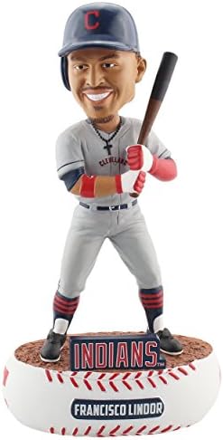 Forever Collectibles Francisco Lindor Cleveland Indians Baller Edition Special Edition Bobblehead MLB