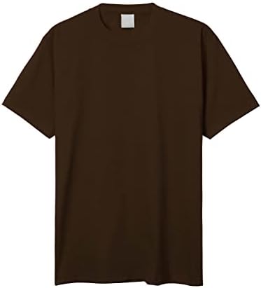 Chapéu e além da mensagem Super Max Algodão Pesada Camiseta Solid Sleeve Tee S-5xl