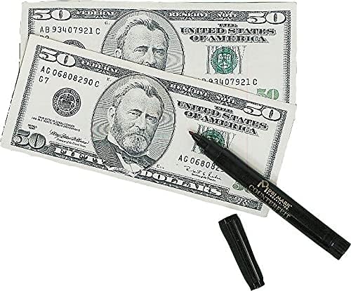 DRI-MARK 3513B1 Smart Money Falsifit Detector Pen para uso com EUA. Moeda, 3/pacote