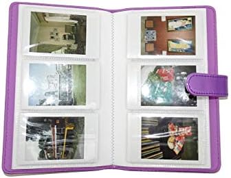 Álbum de fotos para Fujifilm Instax Mini 7s / 8/9 / 11/25 / 50/70 / 90 pacote roxo