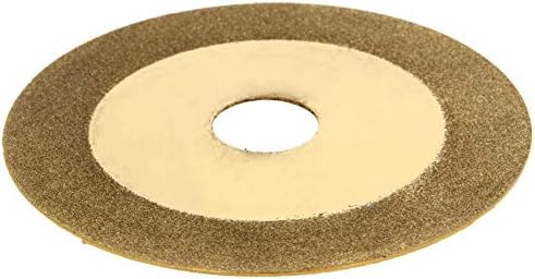 Utoolmart 100 mm x 20 mm x 1 mm de lateral duplo lateral caça de corte de corte de disco de ouro