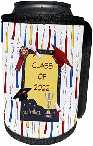Imagem 3drose da classe de 2022 emoldurado, cap, diplomas, prêmio. - LAPA BRANCHA RECERLER WRAP