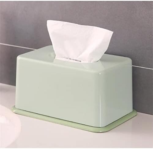 N/A Green Tissue Home Home Wet Tissue Storage Box Desktop Papel higiênico Caixa de armazenamento Caixa de tecidos de guardana