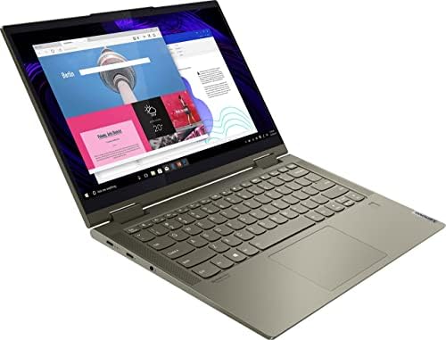 Lenovo - Yoga 7i 2 -1 -1 14 Laptop de tela de toque - Intel Evo Platform Core i5 - 8 GB de memória - 512 GB de estado de estado sólido - 82bh000 - TWE Cloth