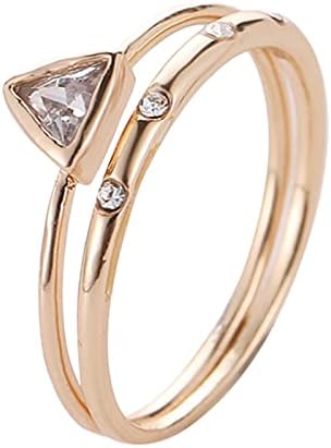 2023 Novos acessórios criativos de luxo de luxo completo Micro Conjunto de Zircão de Zircão Anel de noivado anel Anel de acrílico anel