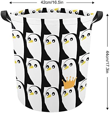 Bolsa de lavanderia de pinguim para bebês