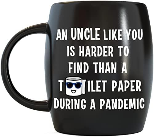 Caneca um dia 16 onças tio como você é difícil de encontrar caneca de café sempre engraçada para tio melhor presente