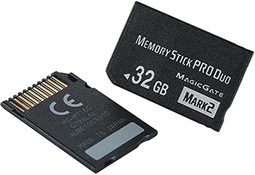 MS 32GB Memory Stick Pro Duo Mark2 para Sony PSP 1000 2000 3000 Acessórios 32 GB Câmbio de memória