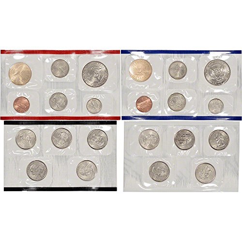 2005 P&D Us Mint Uncirculated Coin Mint Conjunto selado $ 1 Us Mint Unicirculed