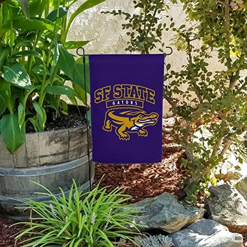 São Francisco State Gators Logo Garden Yard Stand