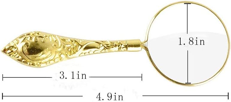 Kit de acessórios para microscópio para adultos 5x Ligra esculpida Multímbula de luta de leitura de luta de lentes de lentes de vidro de lentes de lentes