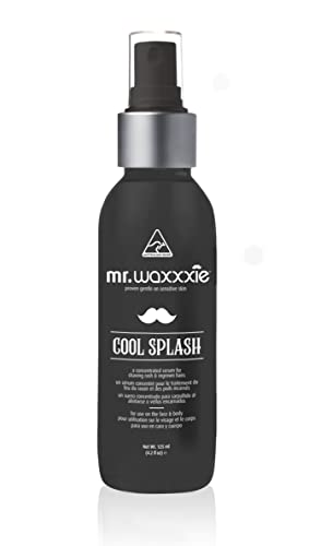 Waxxxie Sr. Cool Splash - Tratamento de cabelo encravado, solavancos de barbear e queimaduras de barbear