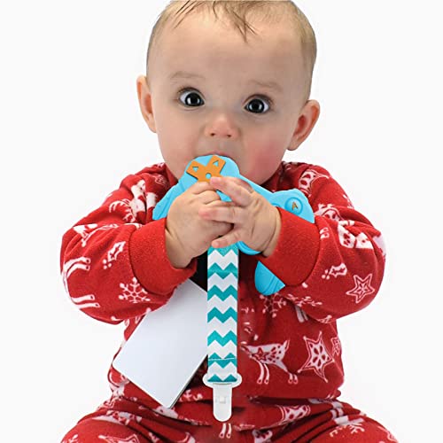 Brinquedo de dentição de controle remoto legal para bebês 0-6 6-12 meses, Controlador de jogo Teether para pais de jogadores, Presentes