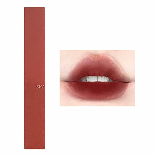 Xiahium Lip Pumper Lip Gloss Small Square Tube Tubo Tubo Tubo de Velvet Milto de Velvet Lipstick Pequeno Lipstick Lipstick