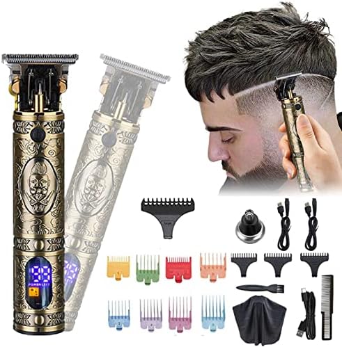 Hhygr Hair Clippers para homens, cortadores de cabelo profissionais para homens elétricos, kit de corte de cabelo barba barbas