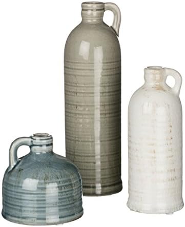 Conjunto de vasos de jarro de Sullivans, decoração da fazenda, decoração de quarto para sua cozinha, quarto, escritório,