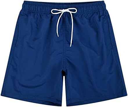 Shorts de tábua masculino masculino de pele sólida para cima de bolso Holida de férias de férias de praia de praia de praia de calcinha short
