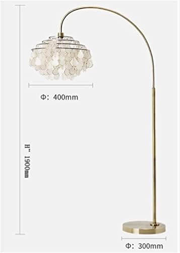 Luminária de lâmpada de arco de arco de arco de arco de arco de arco Lúvio de luxo criativo Button American Pólo Button Tipo de Luz para o quarto Luminador de chão do escritório