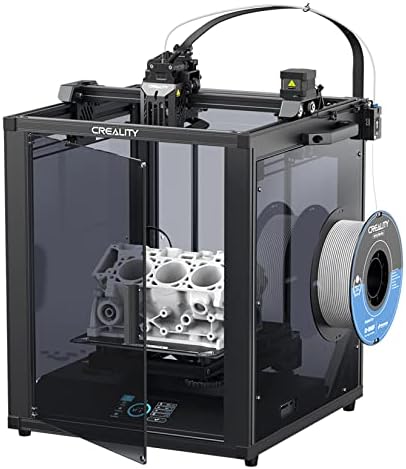 Creality Ender-5 S1 Gabinete de acrílico, Ruído da impressora 3D Redução de ruído e kit de gabinete de instalação rápida