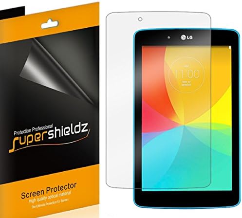 Protetor de tela transparente do SuperShieldz Anti Bubble projetado para LG G Pad 7.0 e LG G Pad 7.0 LTE