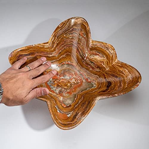 Galeria Astro de Gems Genuíno Polido Polido Onyx Bowl do Paquistão - On -B115