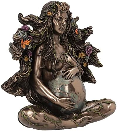 Nemesis agora Gaea Mãe de toda a vida Bronze Fatupe, 18 cm