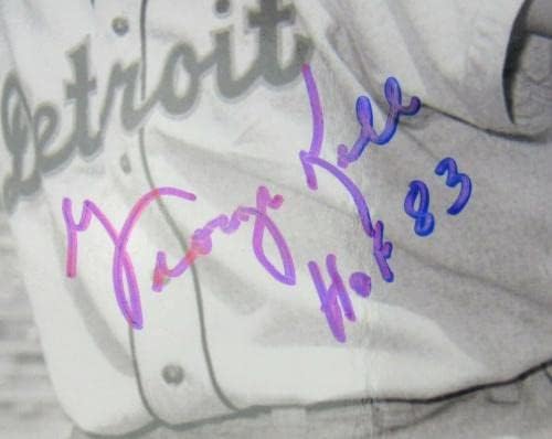 George Kell assinou autograph 8x10 foto xii - fotos autografadas da MLB