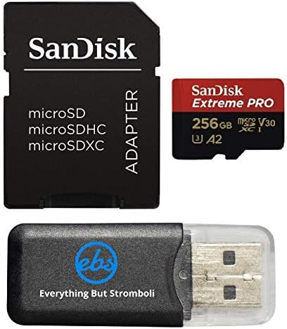 Sandisk Extreme V30 A2 256 GB Micro SD Pro Cart