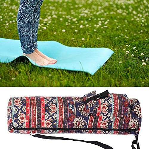 Bolsa de ioga Jeanoko, transportadora de tapete de ioga lavável para outras chaves essenciais para a academia