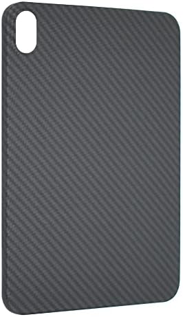 YTF-carbono novo iPad Mini 6 Caso 202 de 8,3 polegadas sem portador de caneta [Ipad 2nd Lápis Charging não é suportado], Aramid Fiber Hard Shell Anti-Bending Protection Tampa preto preto