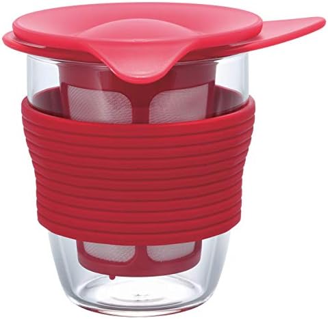 Hario Handy Tea Maker, 200ml, Red