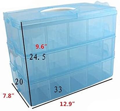 Bolsas de armazenamento Goepp para roupas de grande camada de três camadas de três camadas de plástico de três camadas