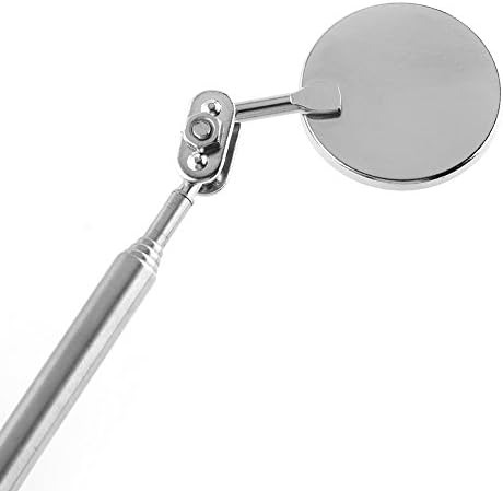Espelho de inspeção redonda de otufan, espelho telescópico de inspeção de carro, ferramenta de mão redonda de lente redonda
