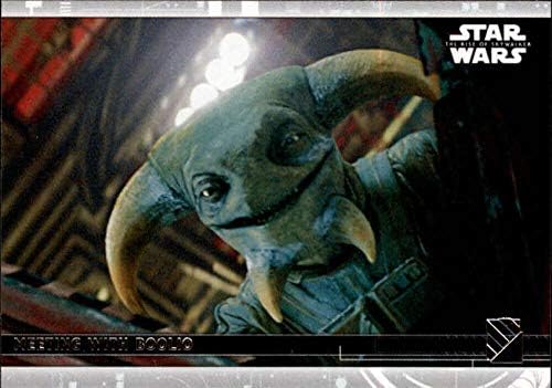2020 Topps Star Wars The Rise of Skywalker Série 25 Reunião com Boolio Trading Card