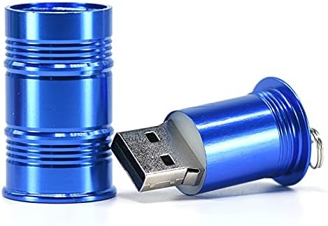 N/A Pen Drive Metal Oil Tambor USB Flash Drive 64GB 32GB 16GB 8GB 4GB Pendrive 128 GB 256GB Novo Memory Stick Cool U Stick U Stick