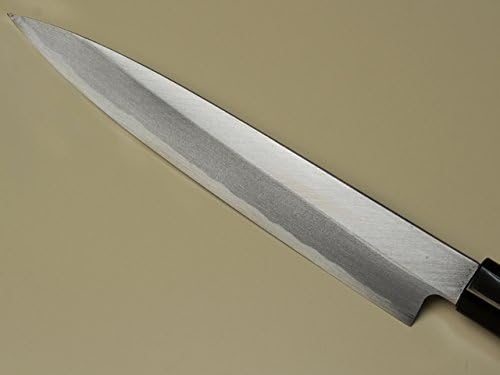 Honmamon Sashimi Knife 180mm, para a esquerda feita de Shirohagane