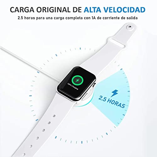 VAYRUS USB CABRE CABO COMPATÍVEL com Apple Watch 1 2 3 4 5 6 7 SE