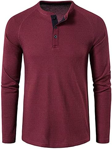 Dudubaby Grandes e altas camisas para homens Hedging Round Round Round Casual Mangas compridas casuais Top Cadeis de algodão para homens